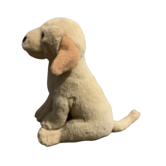 Hallmark Plush Yellow Labrador Puppy Stuffed Animal Toy 7” - Picture 4 of 7